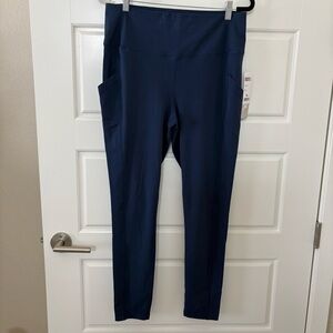 32 Degrees Dark Blue High-Rise Leggings